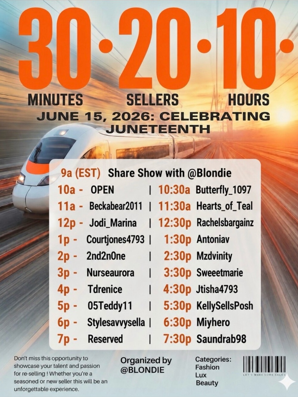 💪🏾Check out our community solo & share shows! Let’s collab & connect 💪🏾